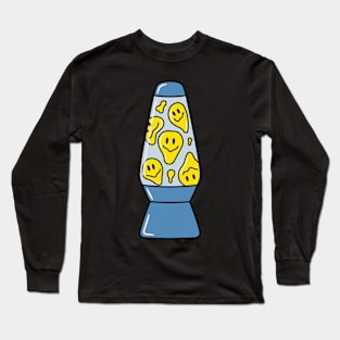 Smiley lava lamp Long Sleeve T-Shirt